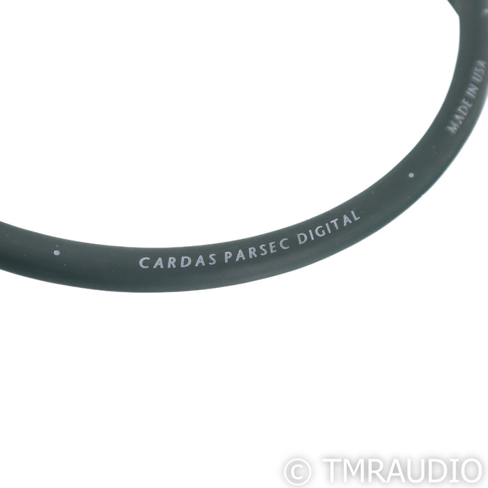 Cardas Parsec RCA Digital Coaxial Cable; Single 1m Interconnect