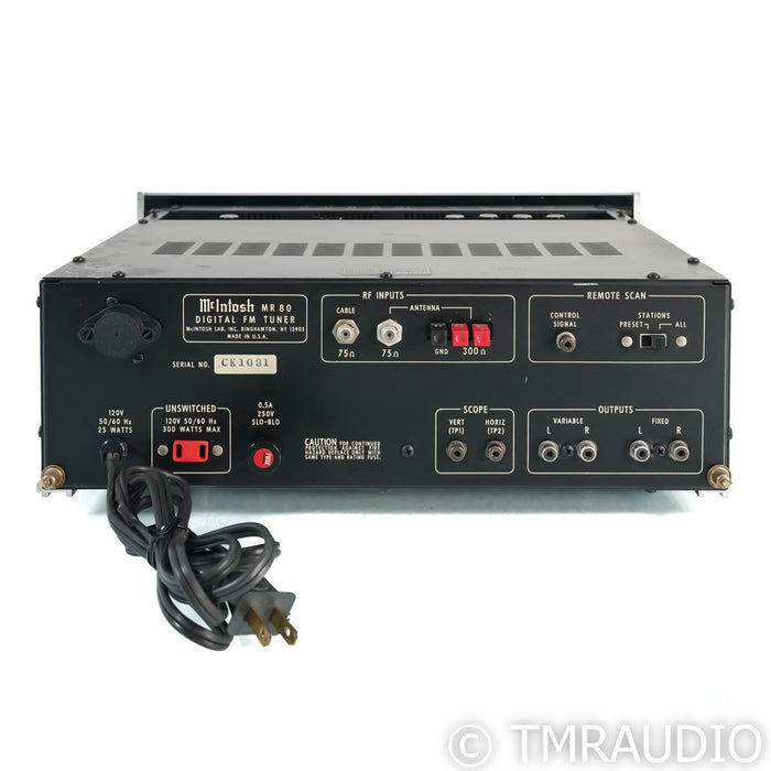 McIntosh MR80 Vintage Digital FM Tuner