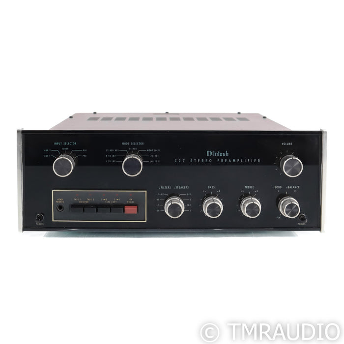 McIntosh C27 Vintage Stereo Preamplifier; MM Phono