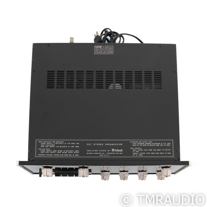 McIntosh C27 Vintage Stereo Preamplifier; MM Phono
