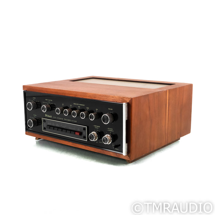 McIntosh C33 Vintage Preamplifier w/ Walnut Cabinet