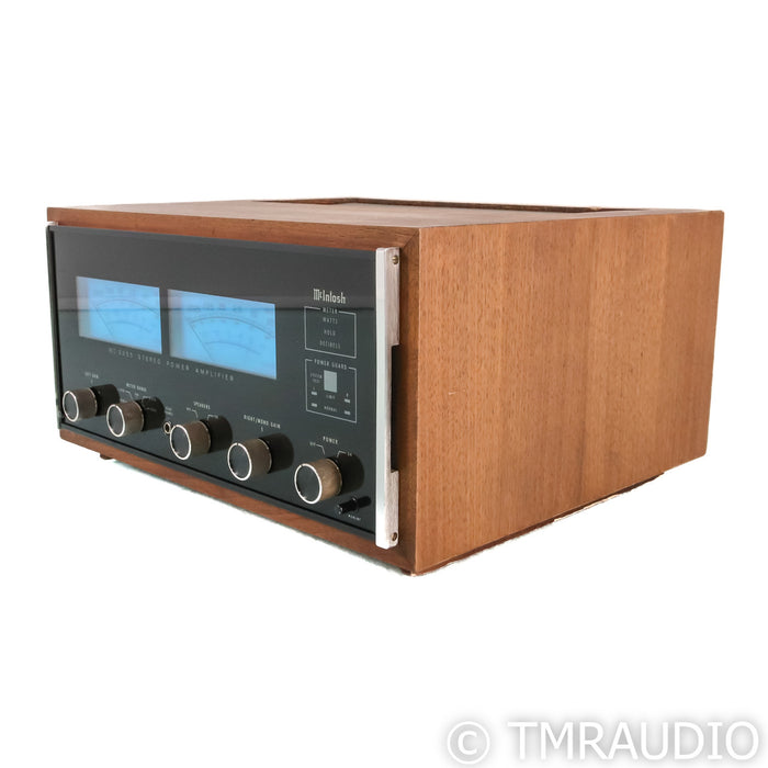 McIntosh MC2255 Vintage Stereo Power Amplifier with Walnut Cabinet