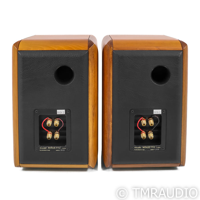 Sonus Faber Minuetto Bookshelf Speakers; Walnut Pair