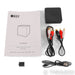 KEF Kube 8b 8" Powered Subwoofer; w/ KW1 Wireless Subwoofer adapter