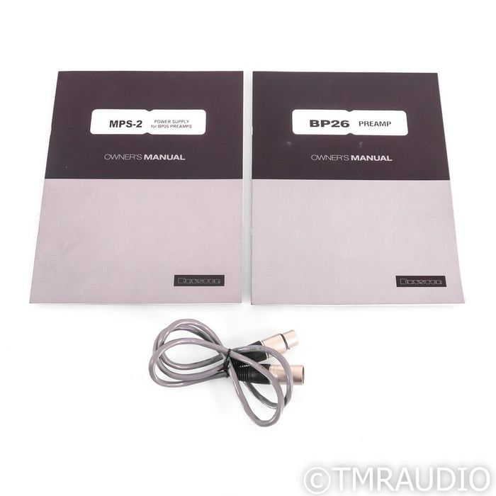 Bryston BP-26 Stereo Preamplifier; MPS2 PSU
