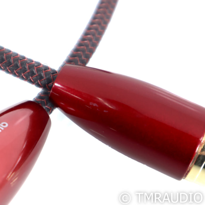AudioQuest Red River XLR Cables; 1m Pair Balanced Interconnects