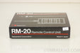 Nakamichi RM-20 Remote Control in Factory box