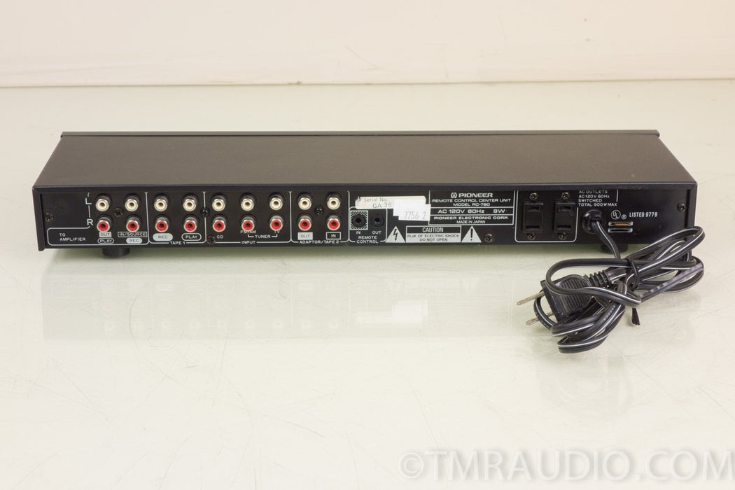 Pioneer RC-760 Remote Control Center Unit / Preamplifier