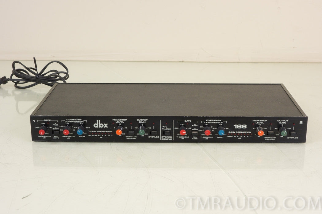 dbx 166 Compressor / Limiter with Gate and PeakStop