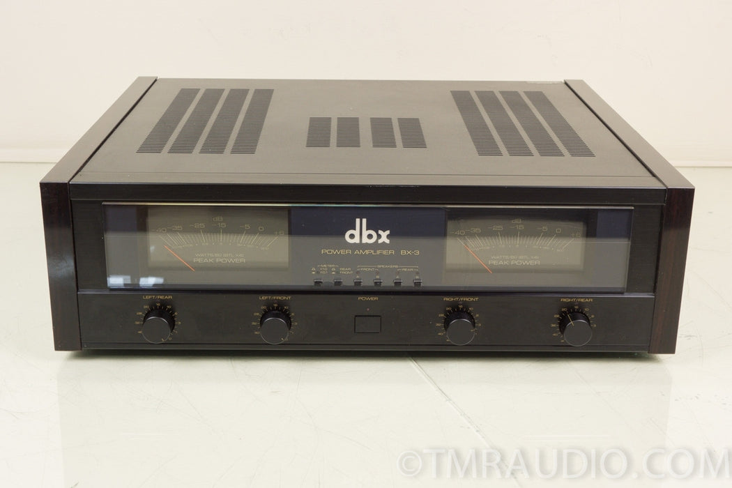 DBX BX-3 Vintage Stereo 2/3/4 Channel Power Amplifier