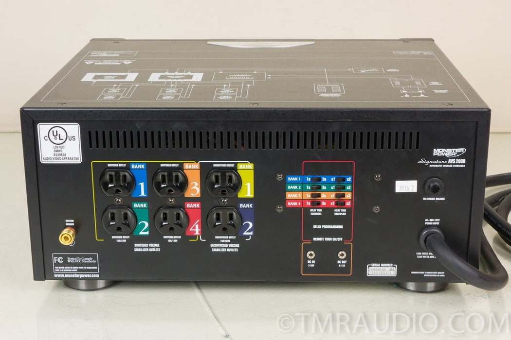 Monster Power AVS 2000 Signature Series Automatic Voltage Stabilizer