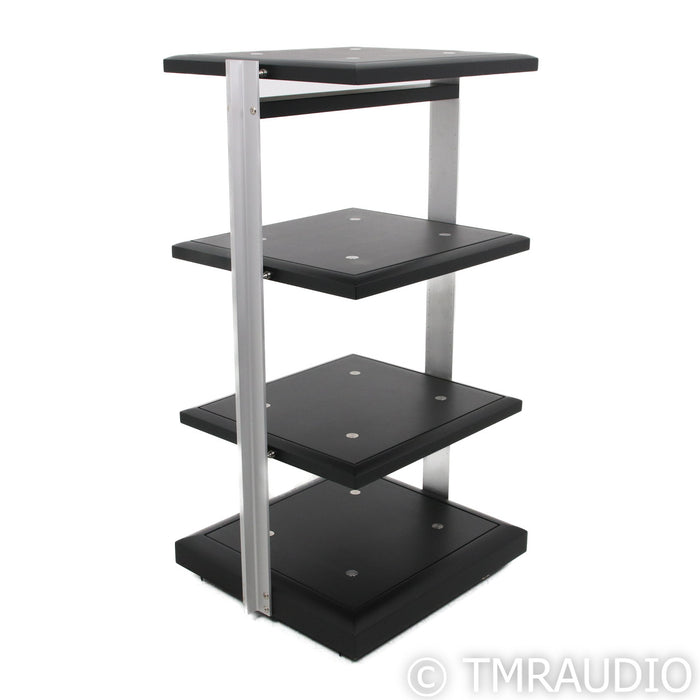 Finite Elemente Pagode Signature Four Shelf Rack; Black