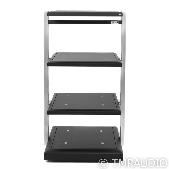 Finite Elemente Pagode Signature Four Shelf Rack; Black