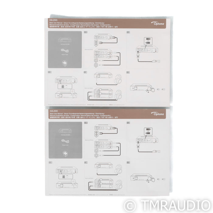 NuForce HA-200 Mono Headphone Amplifiers; Pair