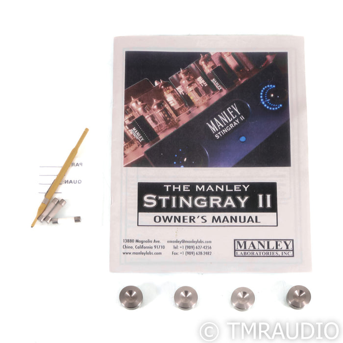 Manley Stingray II Stereo Tube Integrated Amplifier