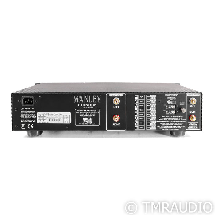 Manley Chinook Tube MM & MC Phono Preamplifier; Manley Blue