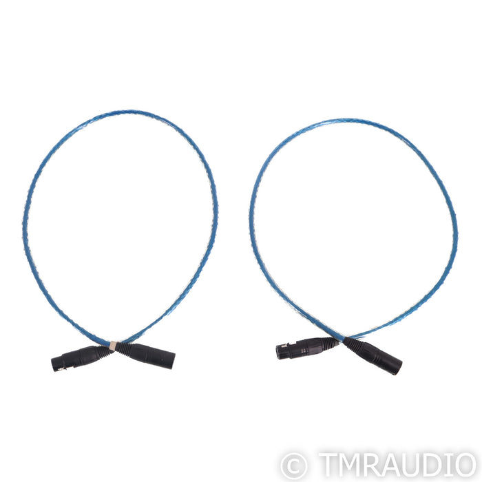 Straight Wire Rhapsody II XLR Cables; 1m Pair Balanced Interconnects