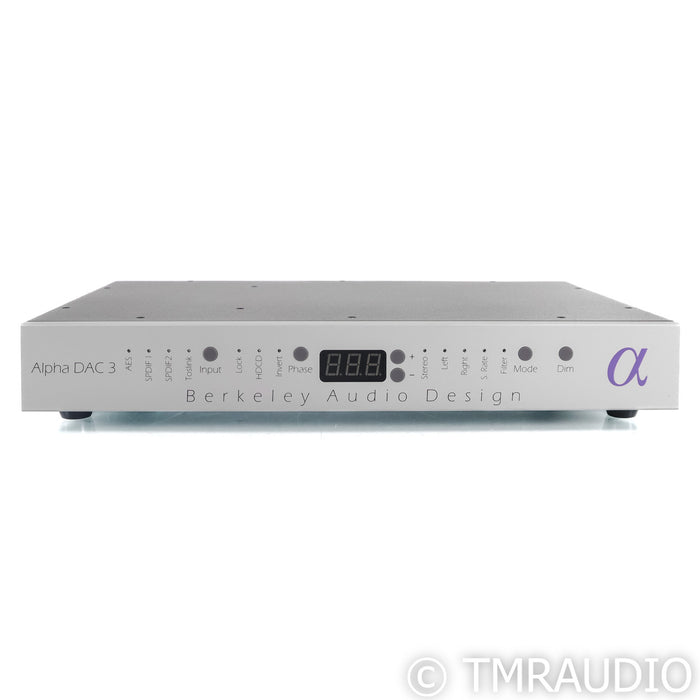 Berkeley Audio Design Alpha DAC Series 3; D/A Converter