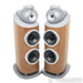 B&W 801 D4 Floorstanding Speakers; Walnut Pair