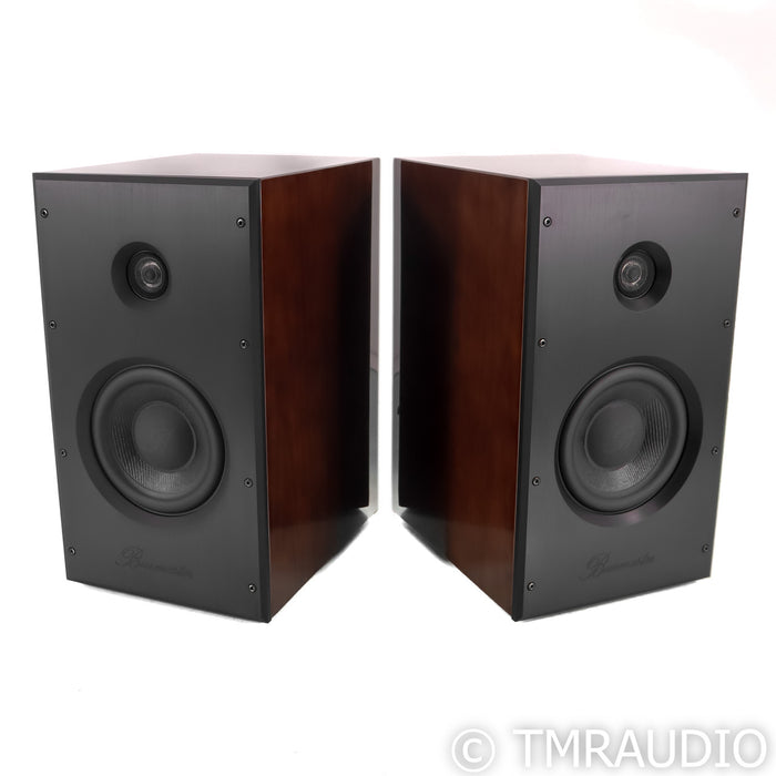 Burmester B10 Bookshelf Speakers; Dark Walnut Pair