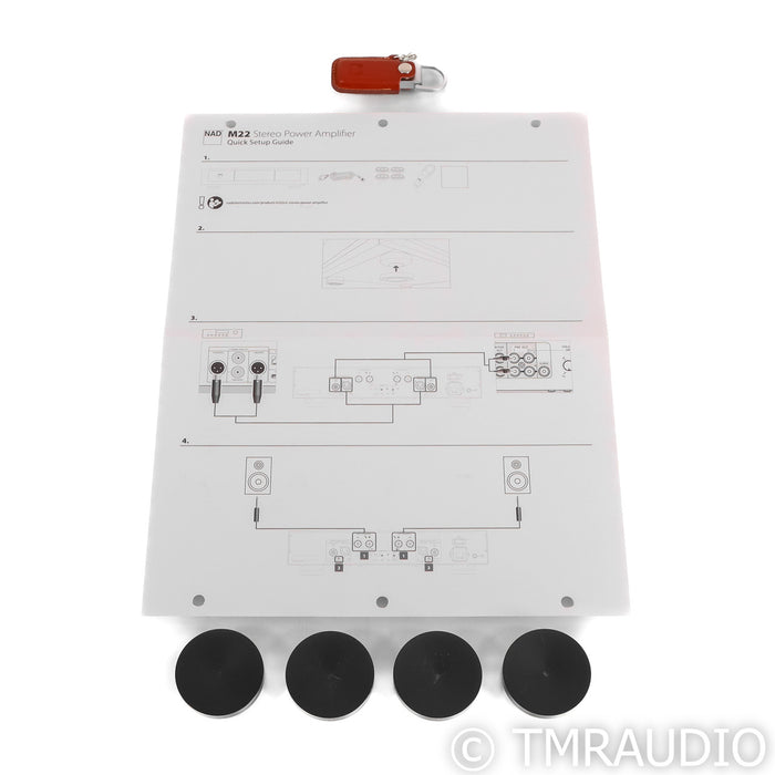 NAD Masters M22 v2 Stereo Power Amplifier