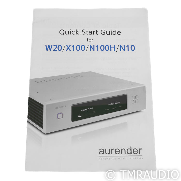 Aurender N100H Music Server & Streamer; 2TB