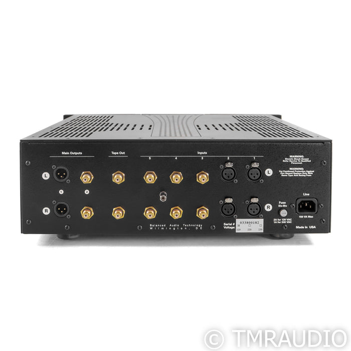 BAT VK-33 Stereo Tube Preamplifier; MM Phono