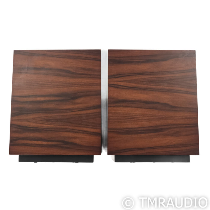 ATC SCM50 ASL Powered Bookshelf Speakers; Rosewood Pair w/ Stands