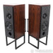 ATC SCM50 ASL Powered Bookshelf Speakers; Rosewood Pair w/ Stands