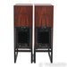ATC SCM50 ASL Powered Bookshelf Speakers; Rosewood Pair w/ Stands