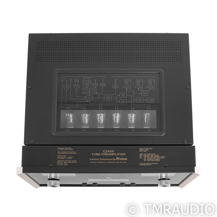 McIntosh C2600 Stereo Tube Preamplifier; MM & MC Phono