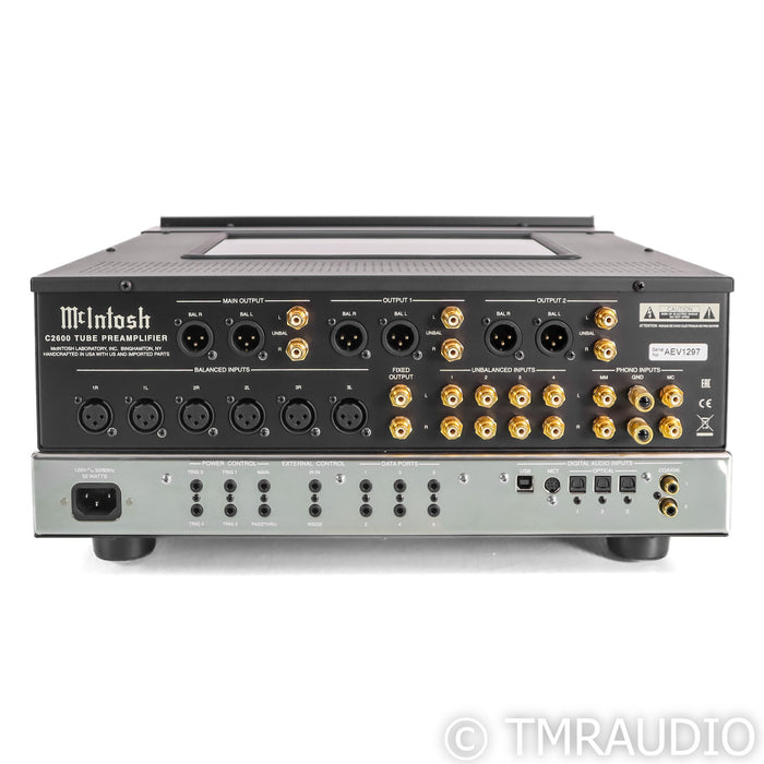 McIntosh C2600 Stereo Tube Preamplifier; MM & MC Phono