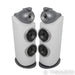 B&W 800 D3 Floorstanding Speakers; White Pair