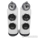 B&W 800 D3 Floorstanding Speakers; White Pair