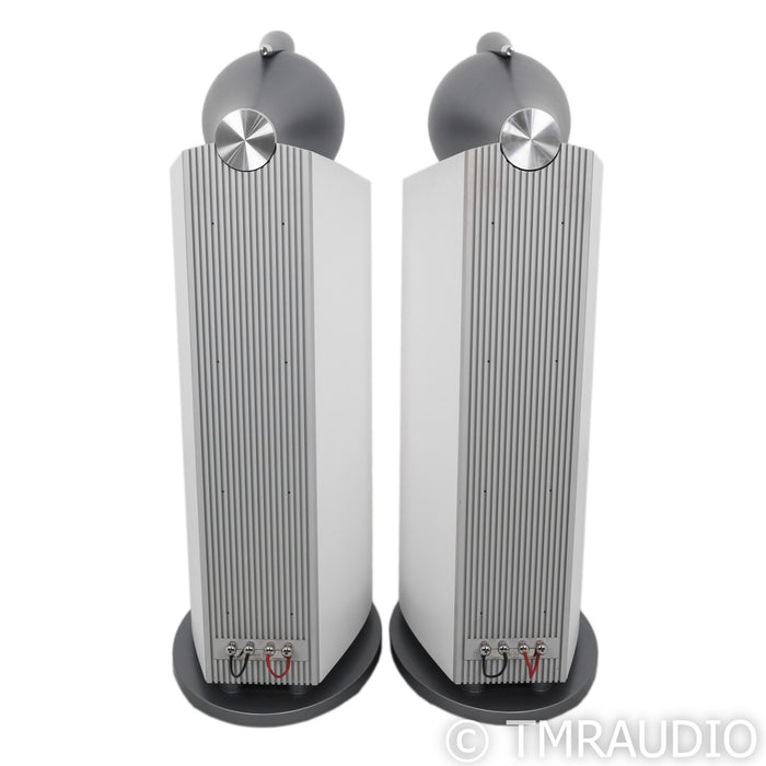 B&W 800 D3 Floorstanding Speakers; White Pair