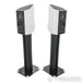 Sonus Faber Venere 1.5 Bookshelf Speakers; White Pair w/ Stands