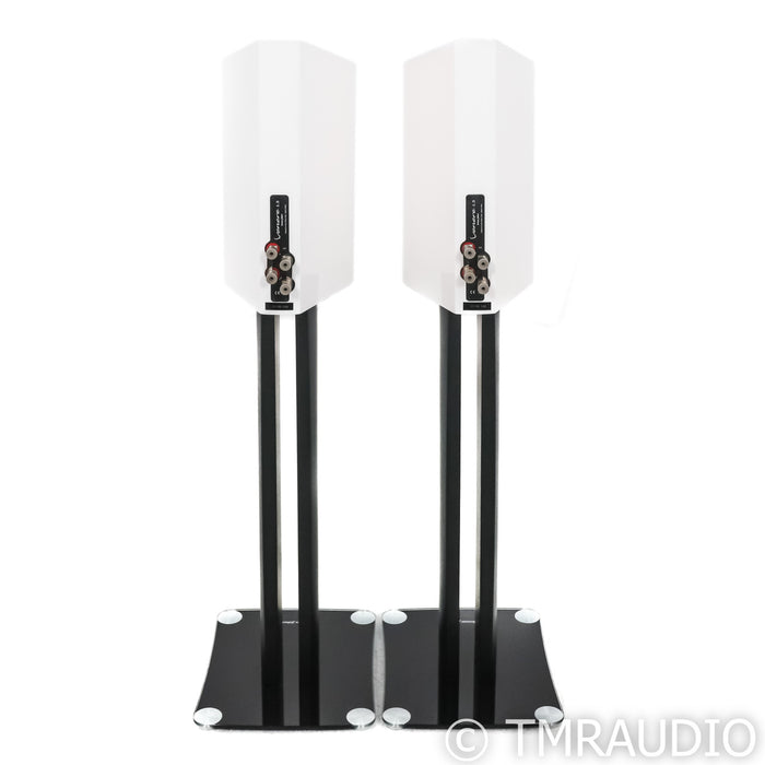 Sonus Faber Venere 1.5 Bookshelf Speakers; White Pair w/ Stands