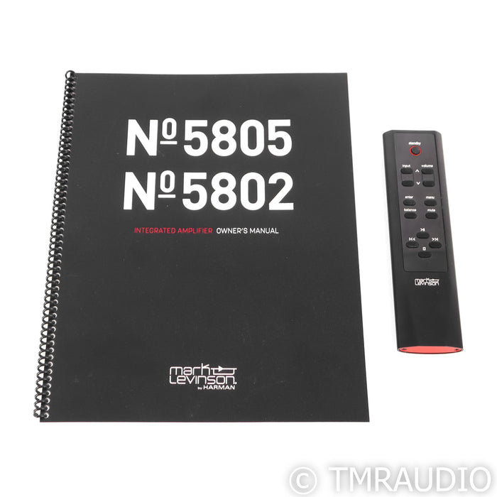 Mark Levinson No. 5805 Stereo Integrated Amplifier