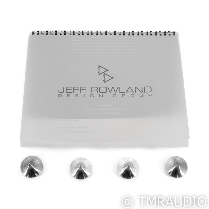 Jeff Rowland Design Model 2 Stereo Power Amplifier