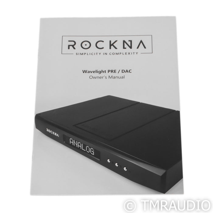 Rockna Audio Wavelight DAC & Preamplifier