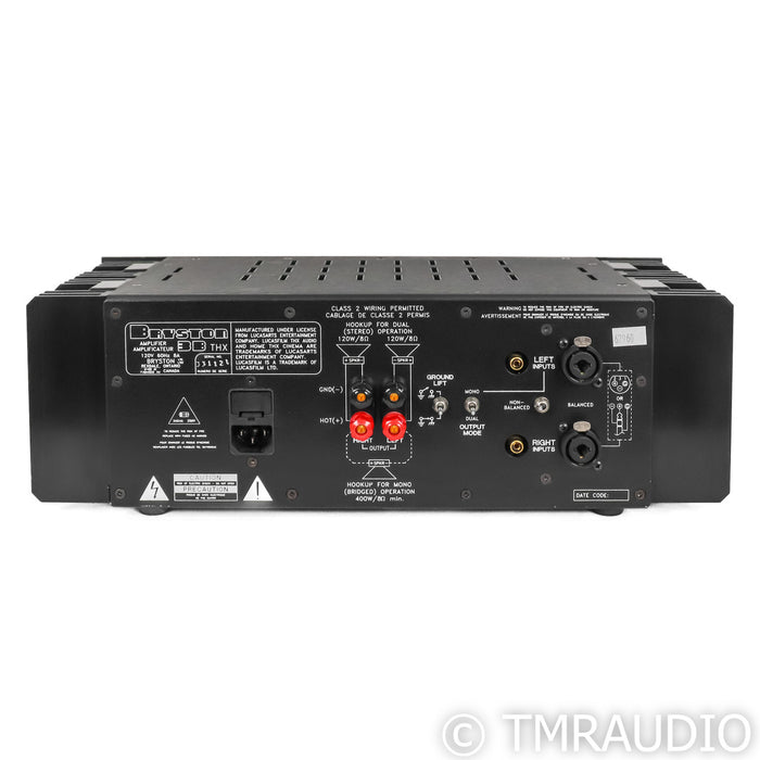 Bryston 3B-THX Stereo / Mono Power Amplifier
