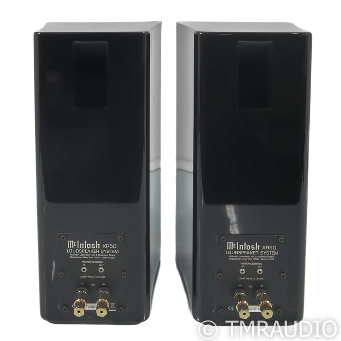 McIntosh XR50 Bookshelf Speakers; XR-50; Black Pair