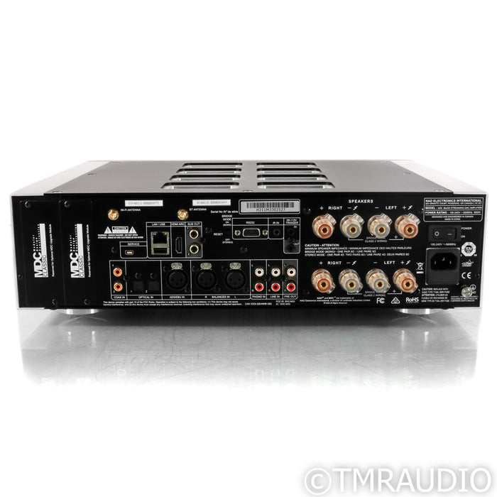 NAD M33 BluOS Streaming Integrated Amplifier; MM Phono
