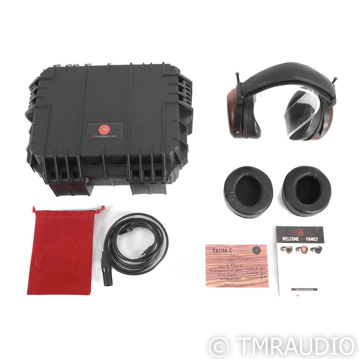 ZMF Verite Closed Back Headphones; Monkeypod Pair