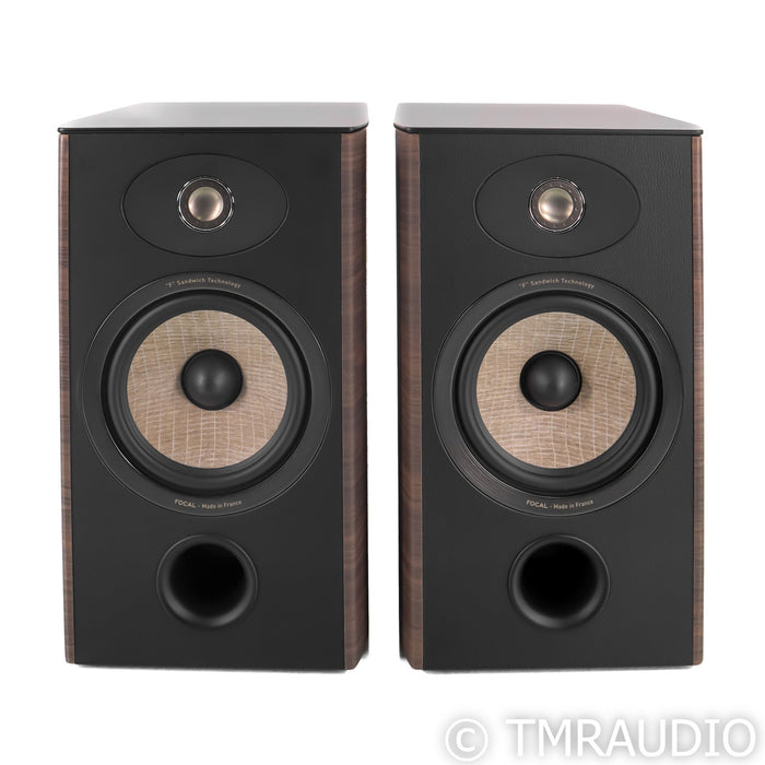 Focal Aria 906 Bookshelf Speakers Bookshelf Speakers; Noyer Walnut Vinyl Pair