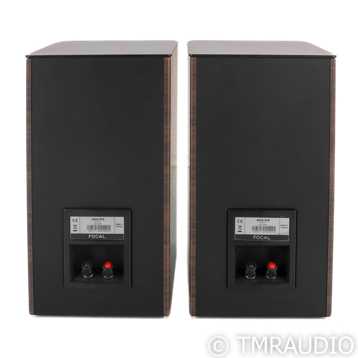 Focal Aria 906 Bookshelf Speakers Bookshelf Speakers; Noyer Walnut Vinyl Pair