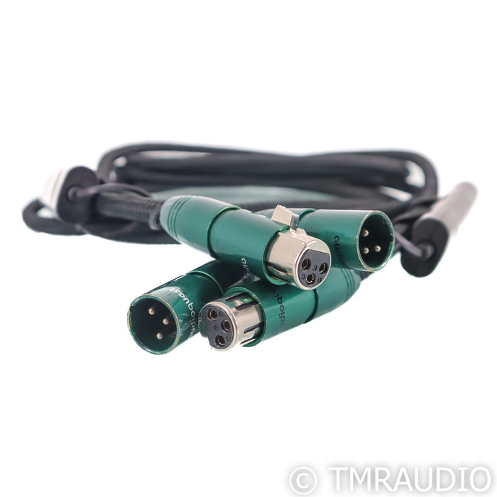 AudioQuest Columbia XLR Cables; 2m Pair Balanced Interconnect; 72v DBS