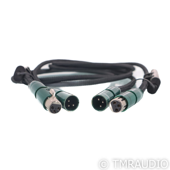 AudioQuest Columbia XLR Cables; 2m Pair Balanced Interconnect; 72v DBS
