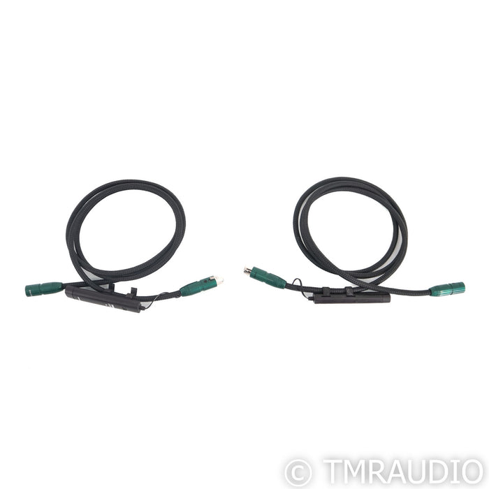 AudioQuest Columbia XLR Cables; 2m Pair Balanced Interconnect; 72v DBS