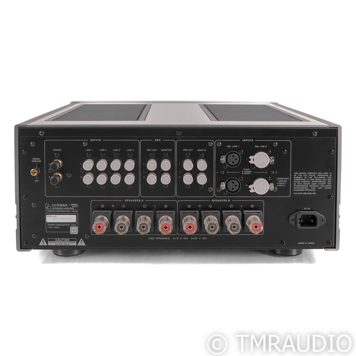 Luxman L-590AXII Stereo Integrated Amplifier; MM & MC Phono